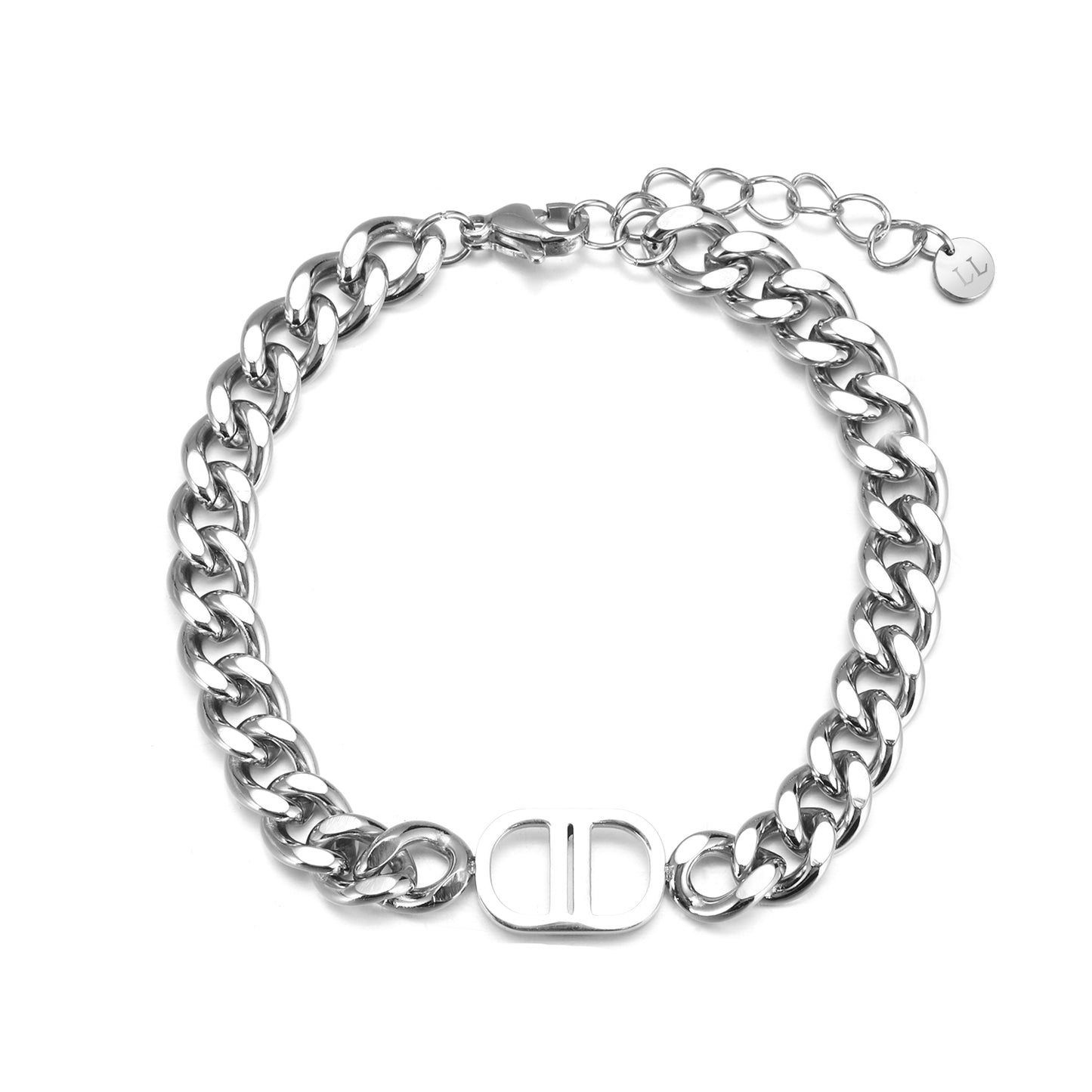 ''GOODLIFE'' ZILVEREN ARMBAND