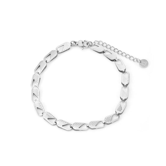 ''CLASSIS SCHAKEL'' ZILVEREN ARMBAND