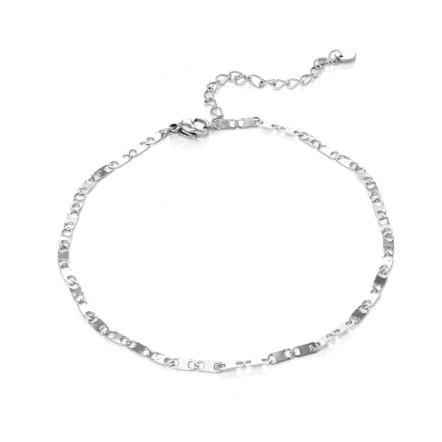 ''HAAKSE SCHAKEL'' GOUDEN ARMBAND