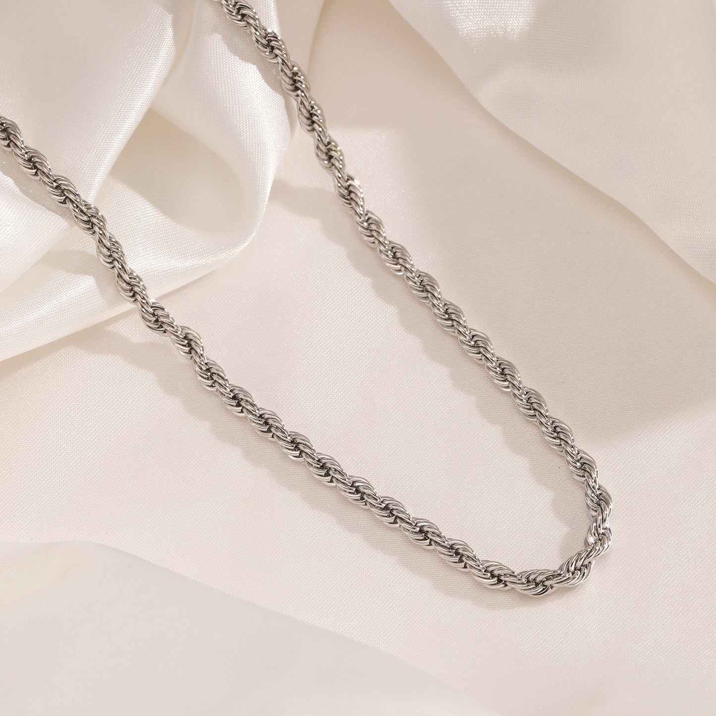 ''ROPE'' ZILVEREN KETTING (2MM)