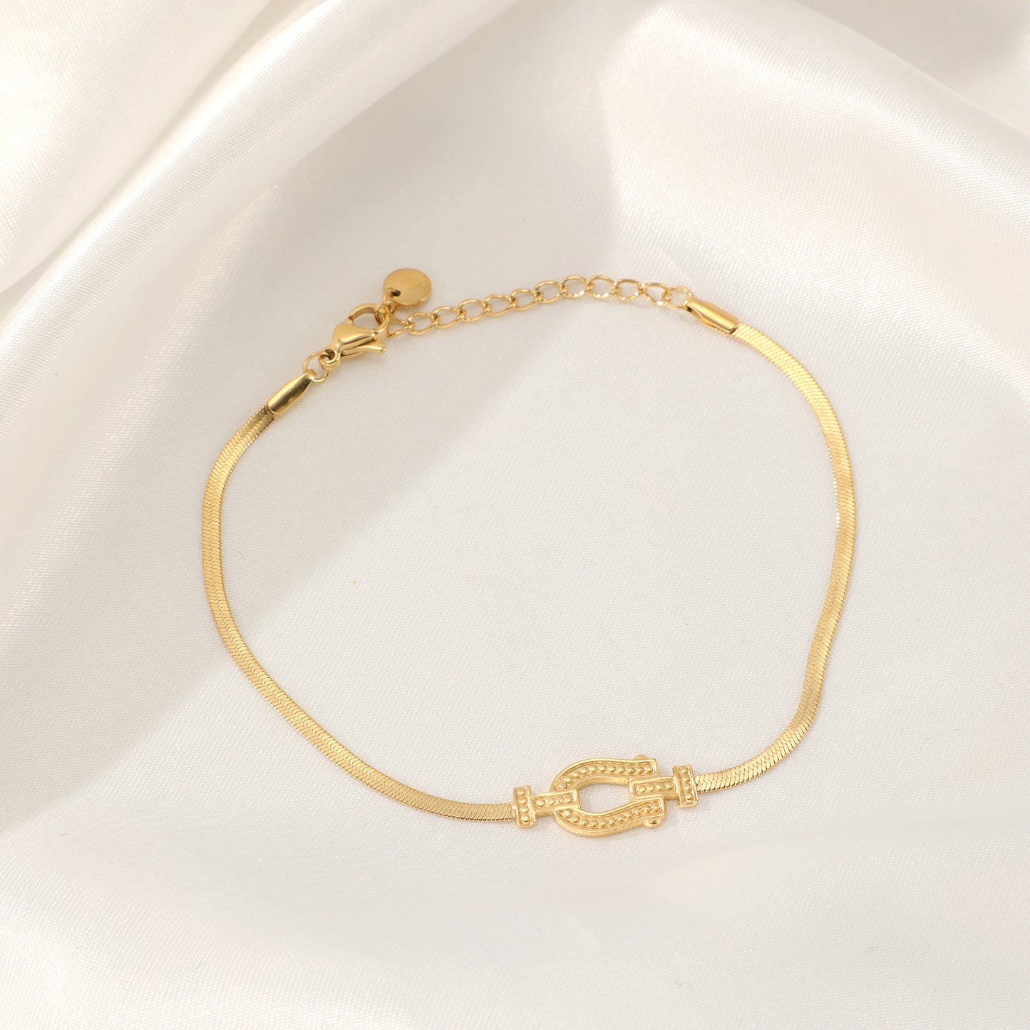 ''GESP'' GOUDEN ARMBAND