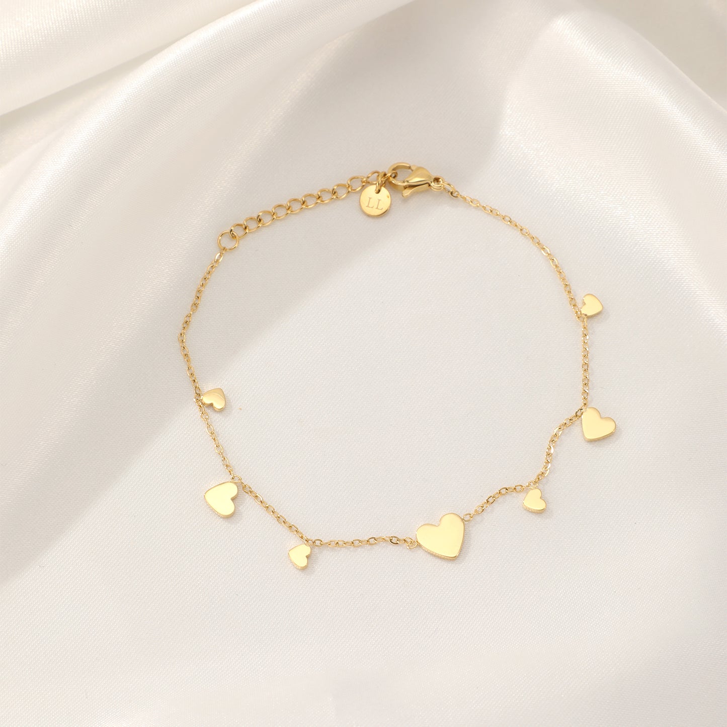 ''HARTJESSS'' GOUDEN ARMBAND