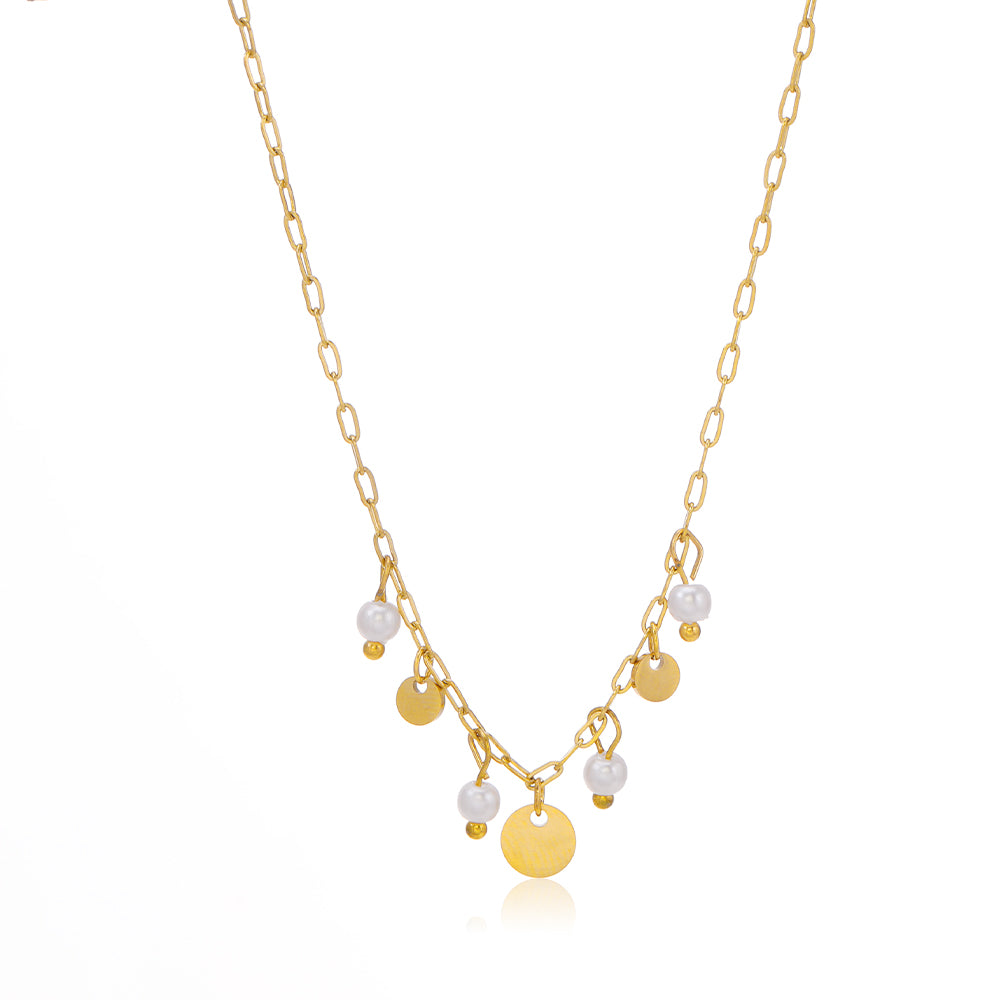 ''PAREL EN MUNT'' GOUDEN KETTING