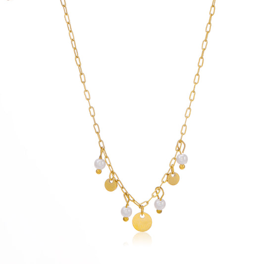 ''PAREL EN MUNT'' GOUDEN KETTING