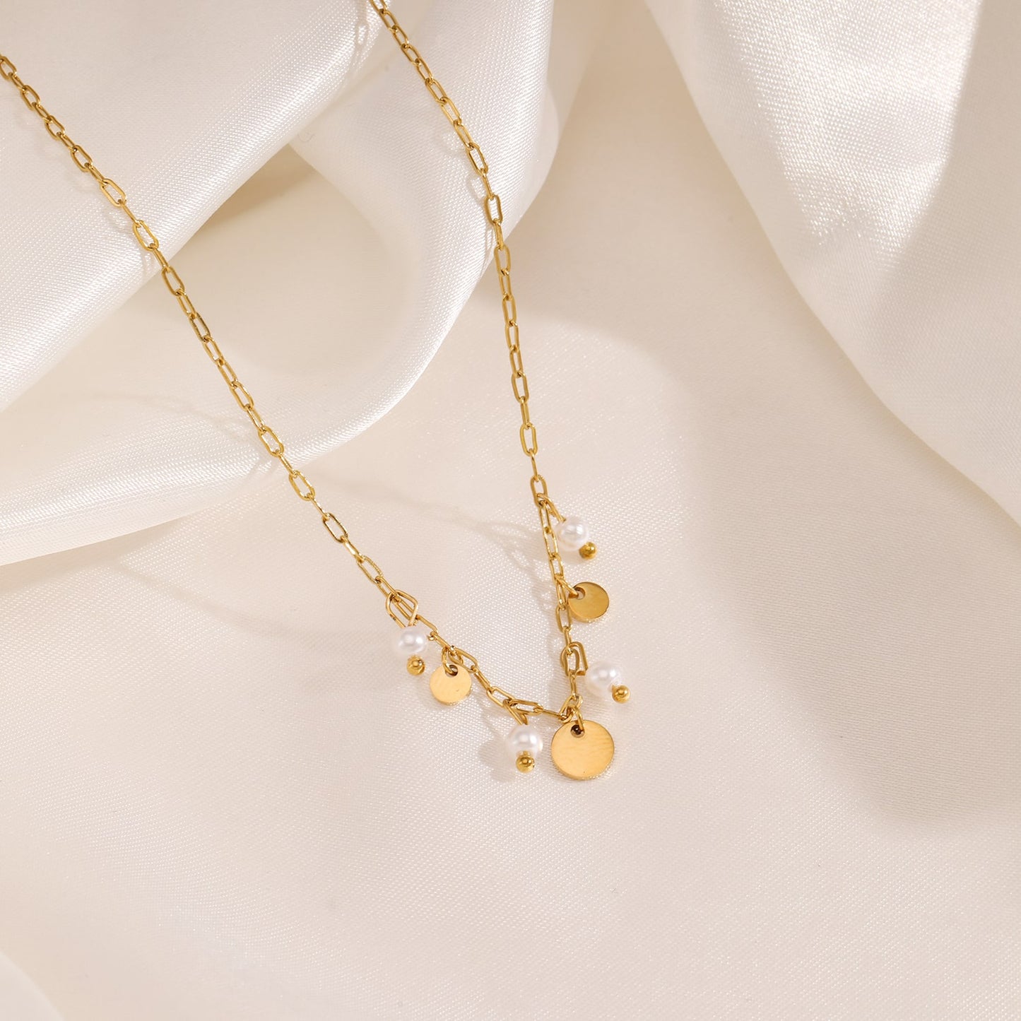 ''PAREL EN MUNT'' GOUDEN KETTING