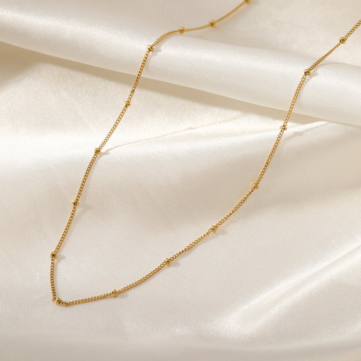''BALLS'' GOUDEN KETTING