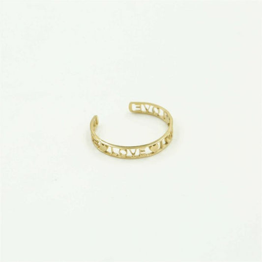 ''LOVE" GOUDEN RING