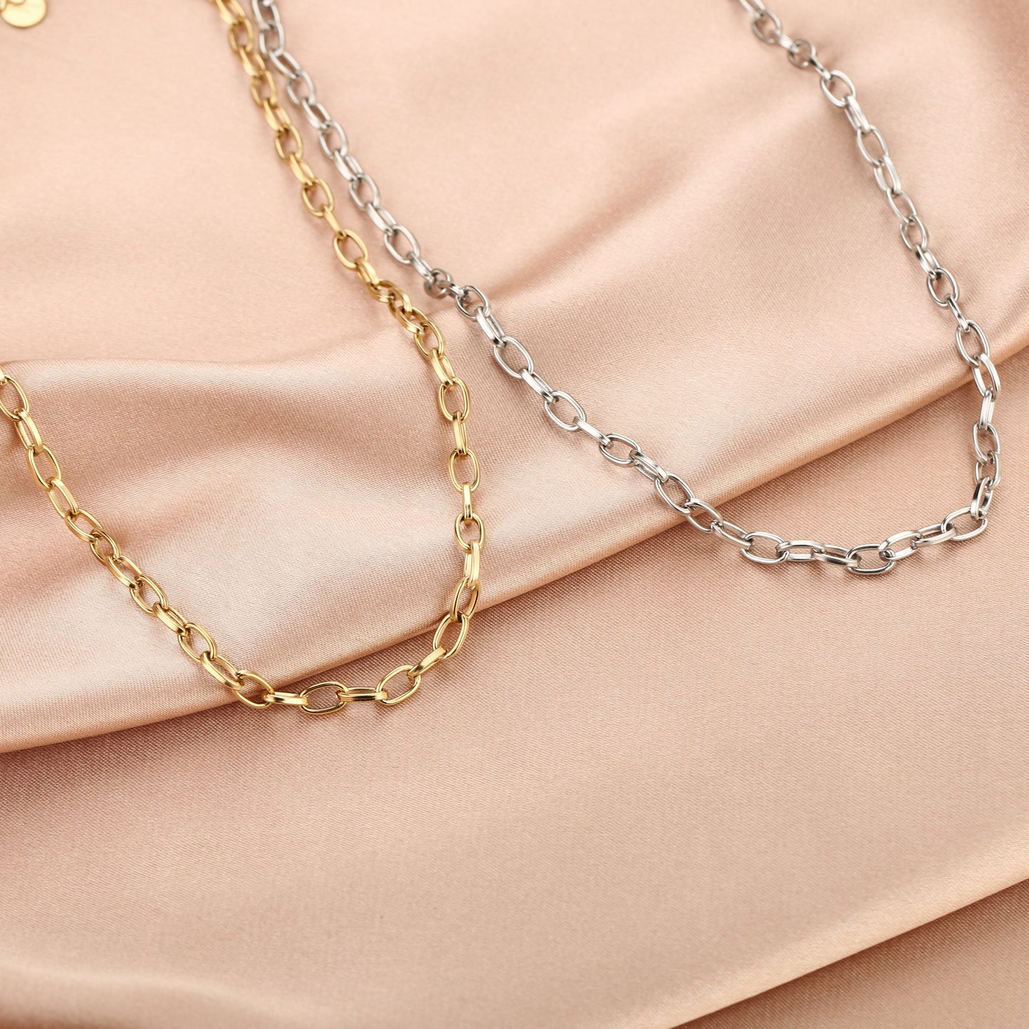 ''BASIC'' ZILVEREN KETTING (THIN)