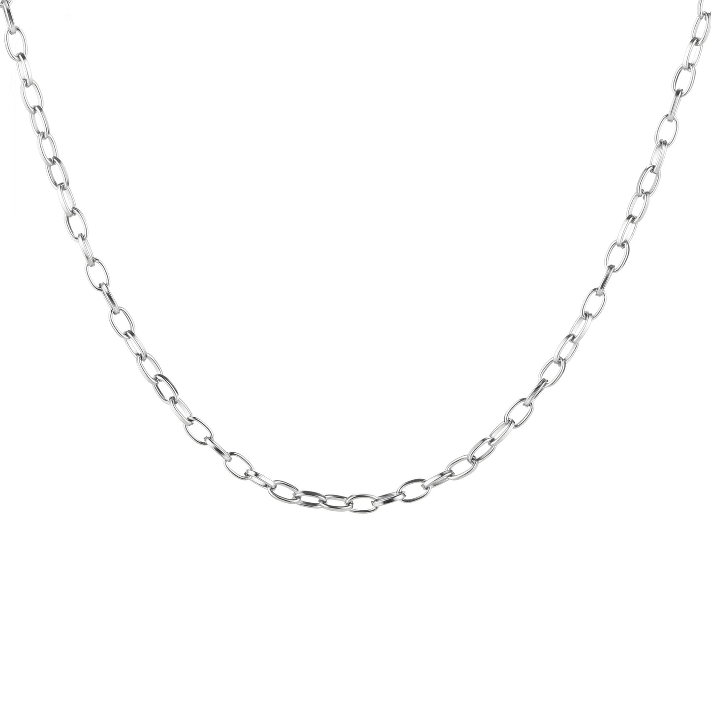 ''BASIC'' ZILVEREN KETTING (THIN)