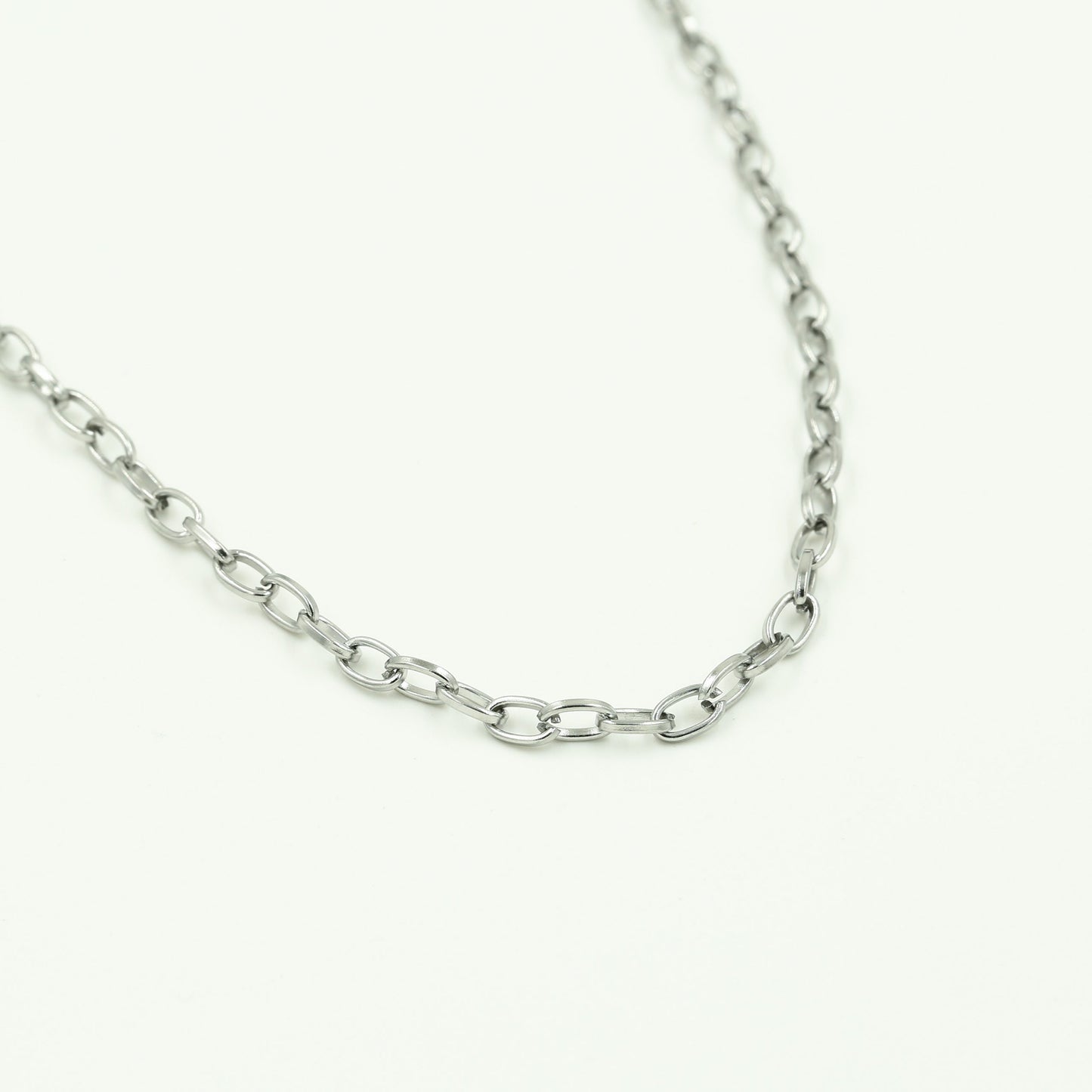 ''BASIC'' ZILVEREN KETTING (THIN)