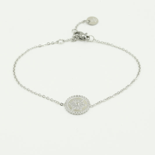 ''ZONNESCHIJN'' ZILVEREN ARMBAND