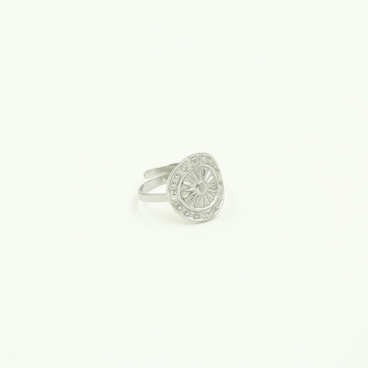 ''ZON" ZILVEREN RING