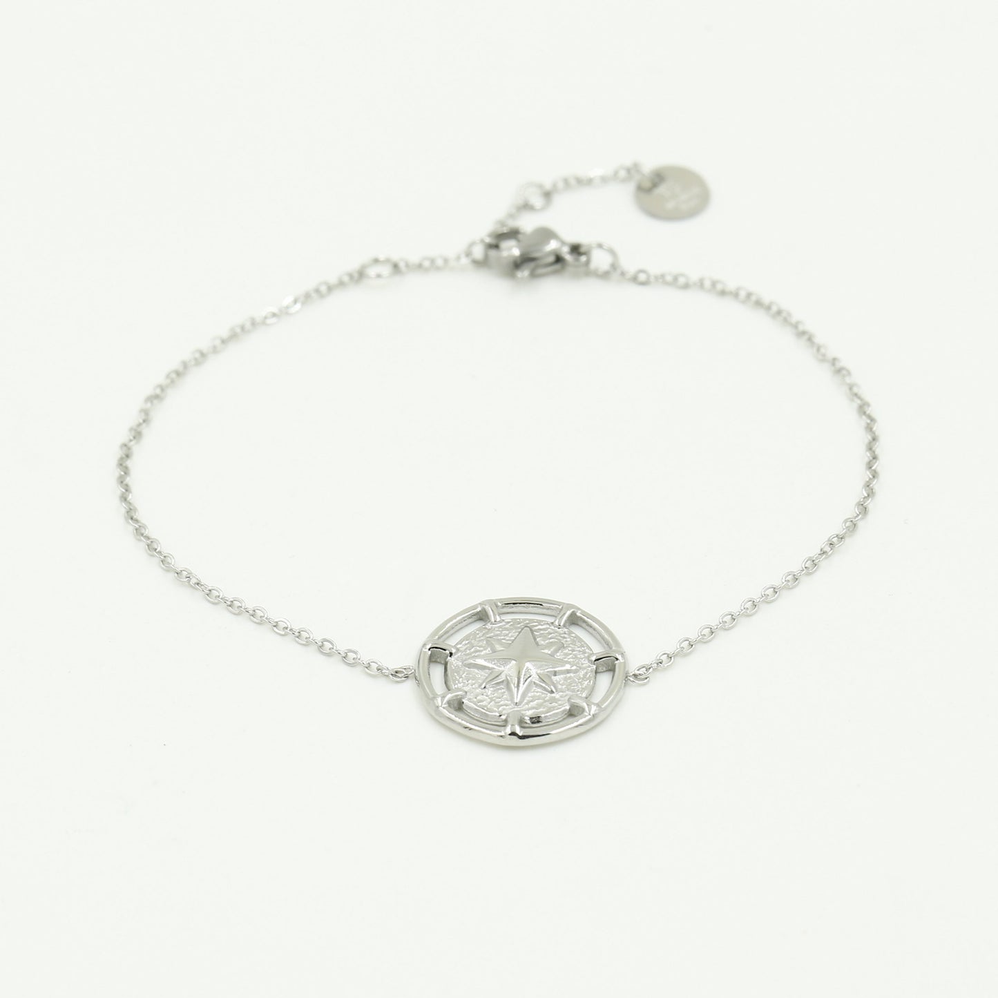 ''SHINING STAR' ZILVEREN ARMBAND