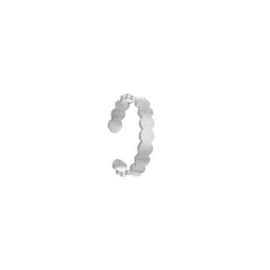 ''KLOMA" ZILVEREN RING