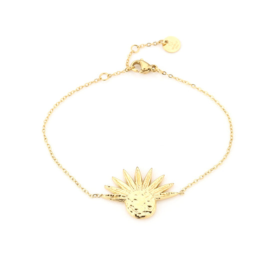 ''ANANAS' GOUDEN ARMBAND