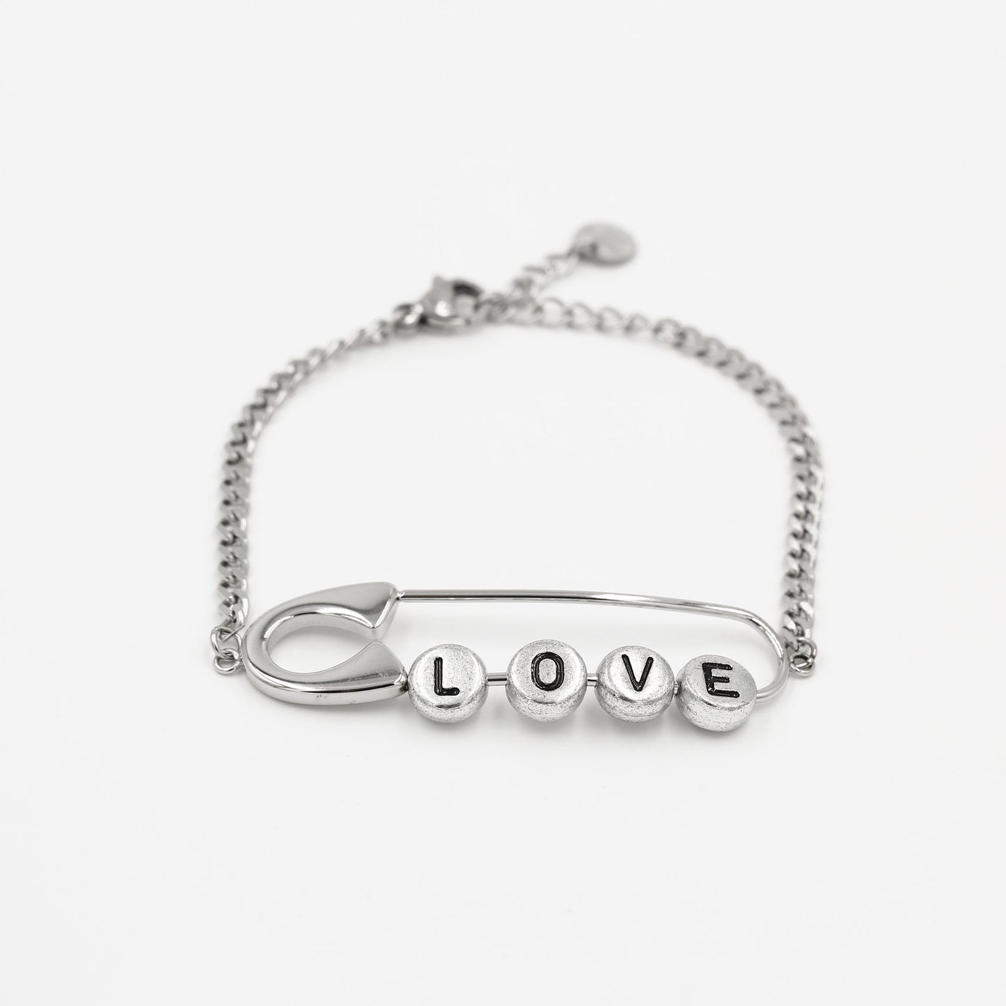 ''SAFETYPIN'' ZILVEREN ARMBAND