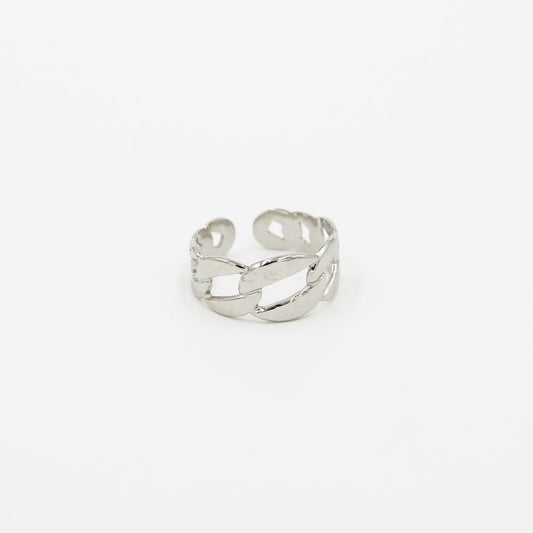 ''CHUNKY'' ZILVEREN RING