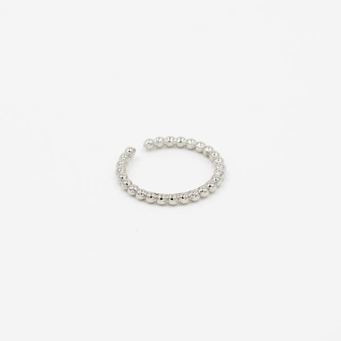 ''DOTS"' ZILVEREN RING