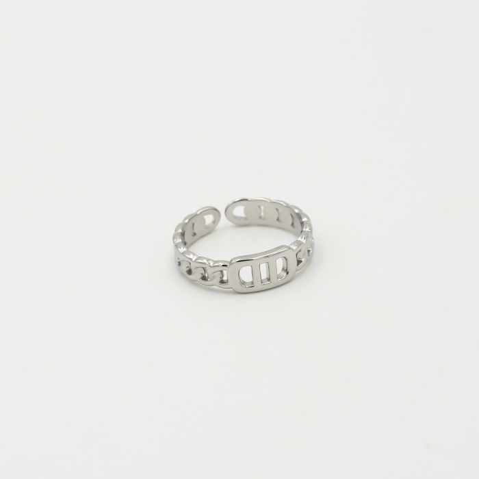 ''GOODLIFE"' ZILVEREN RING