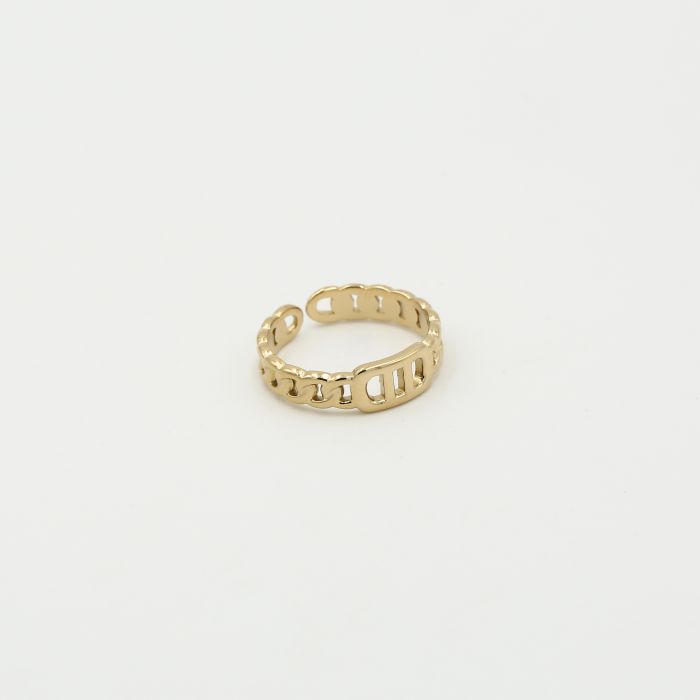 ''GOODLIFE"' GOUDEN RING
