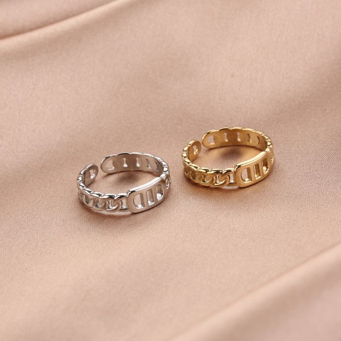 ''GOODLIFE"' ZILVEREN RING