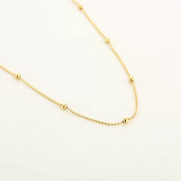 ''BALLS'' GOUDEN KETTING