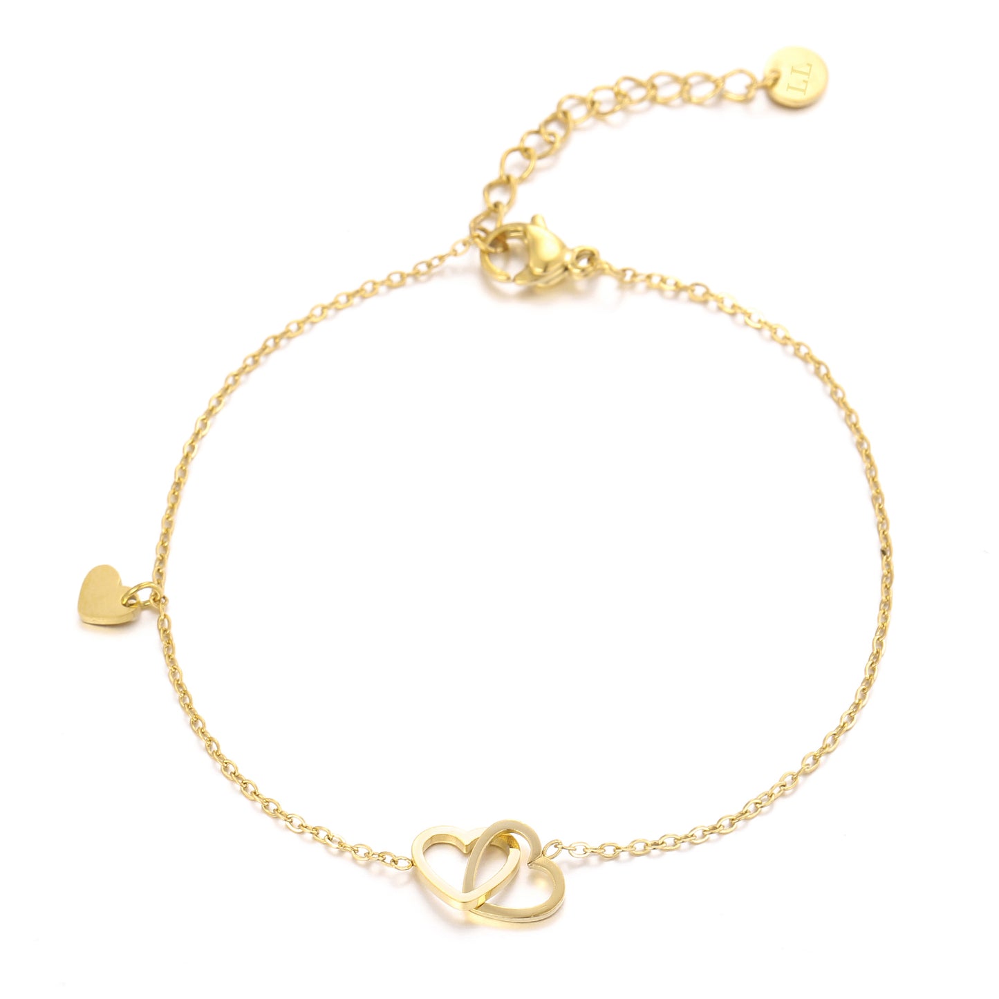 ''MUTCH LOVE'' GOUDEN ARMBAND