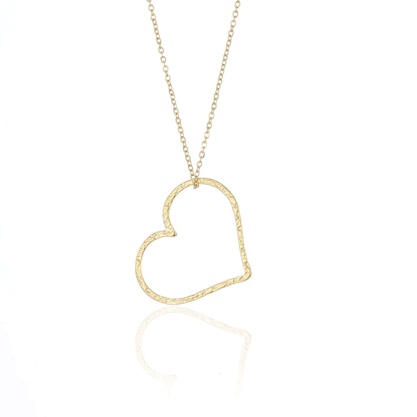 ''GROTE HART'' GOUDEN KETTING