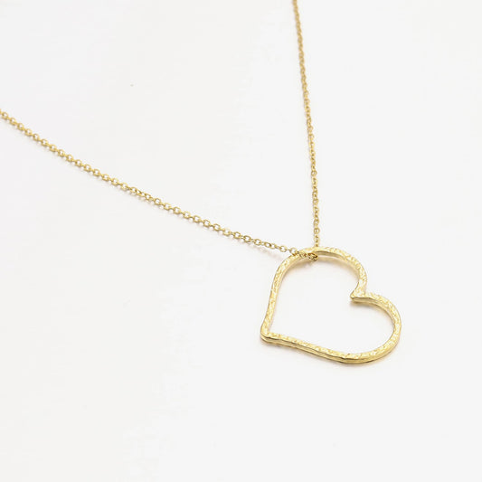 ''GROTE HART'' GOUDEN KETTING