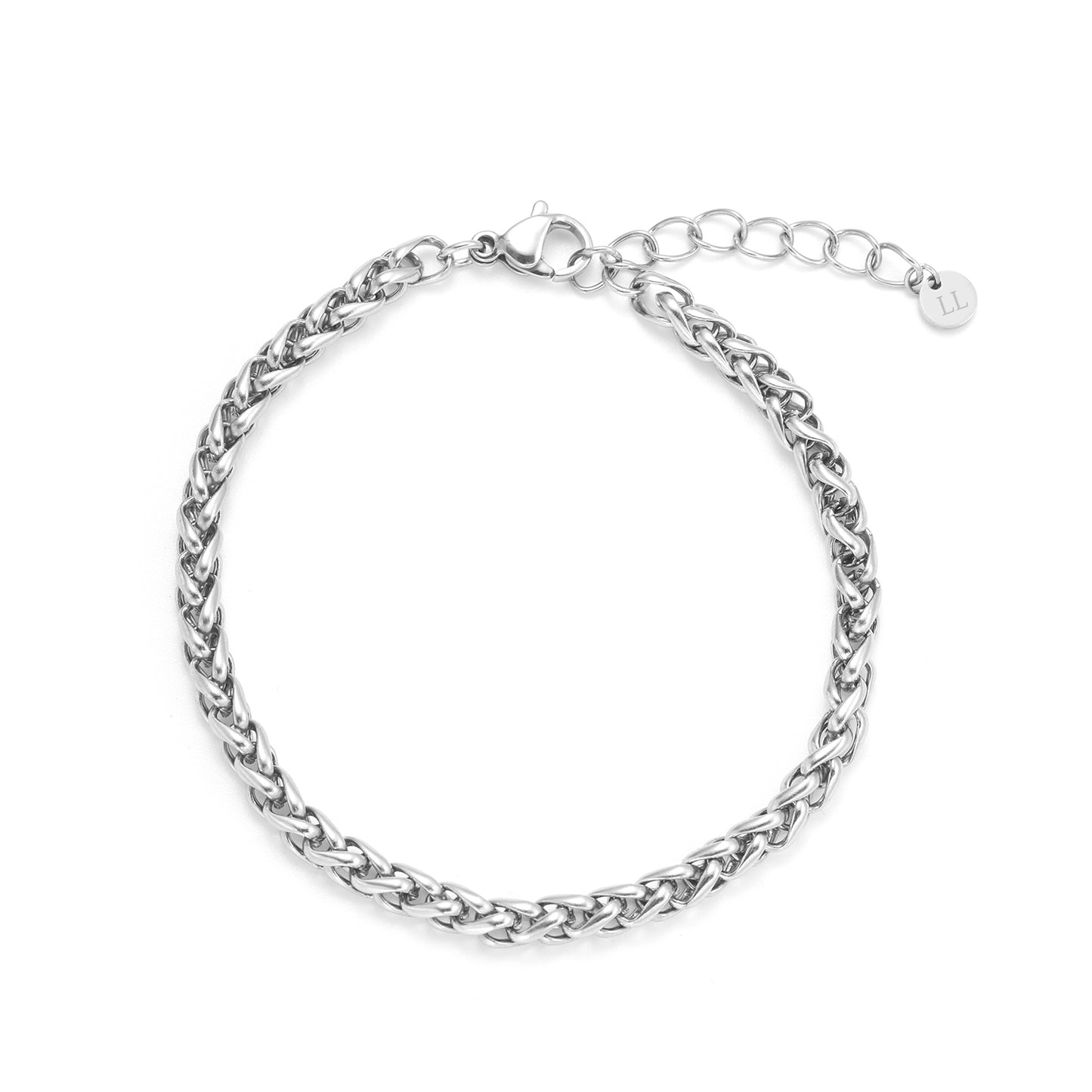 ''CHUNKY'' ZILVEREN ARMBAND