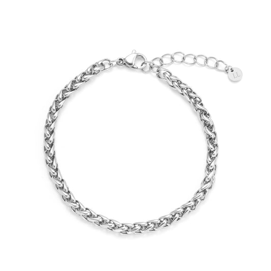 ''CHUNKY'' ZILVEREN ARMBAND