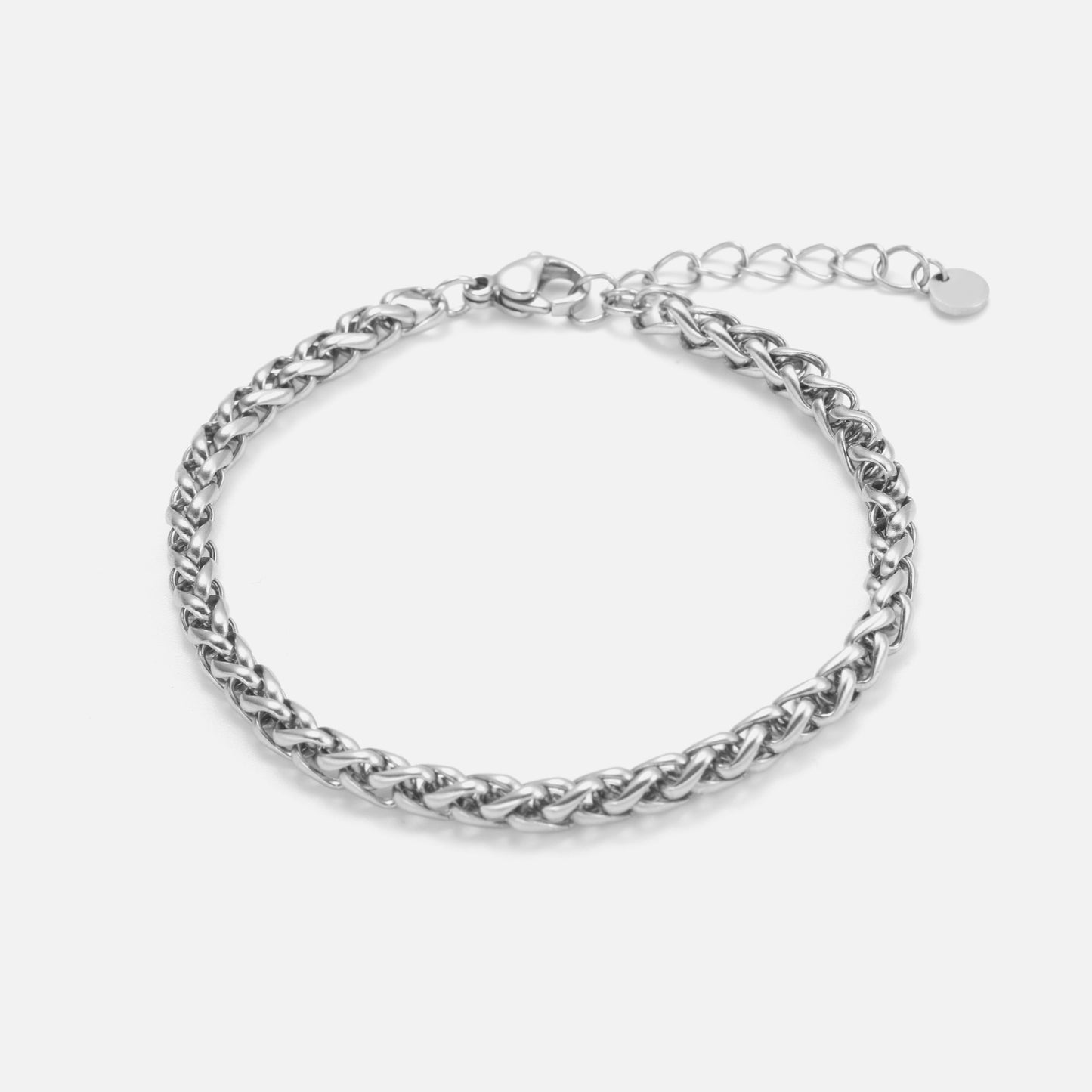 ''CHUNKY'' ZILVEREN ARMBAND