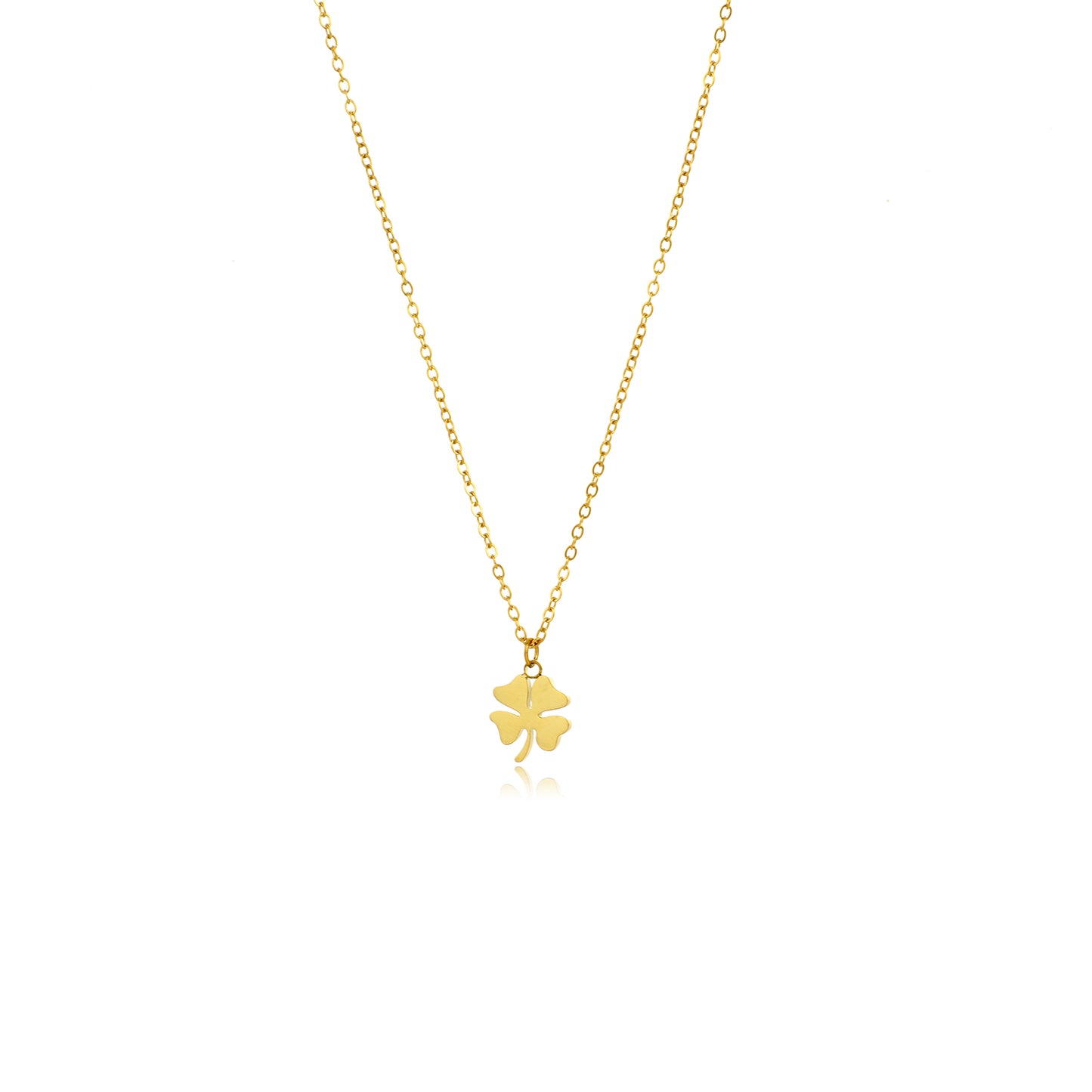 "KLAVERTJEVIER'' GOUDEN KETTING