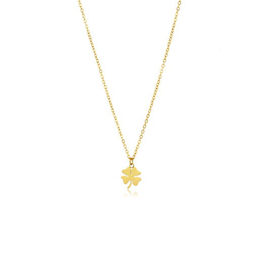 "KLAVERTJEVIER'' GOUDEN KETTING