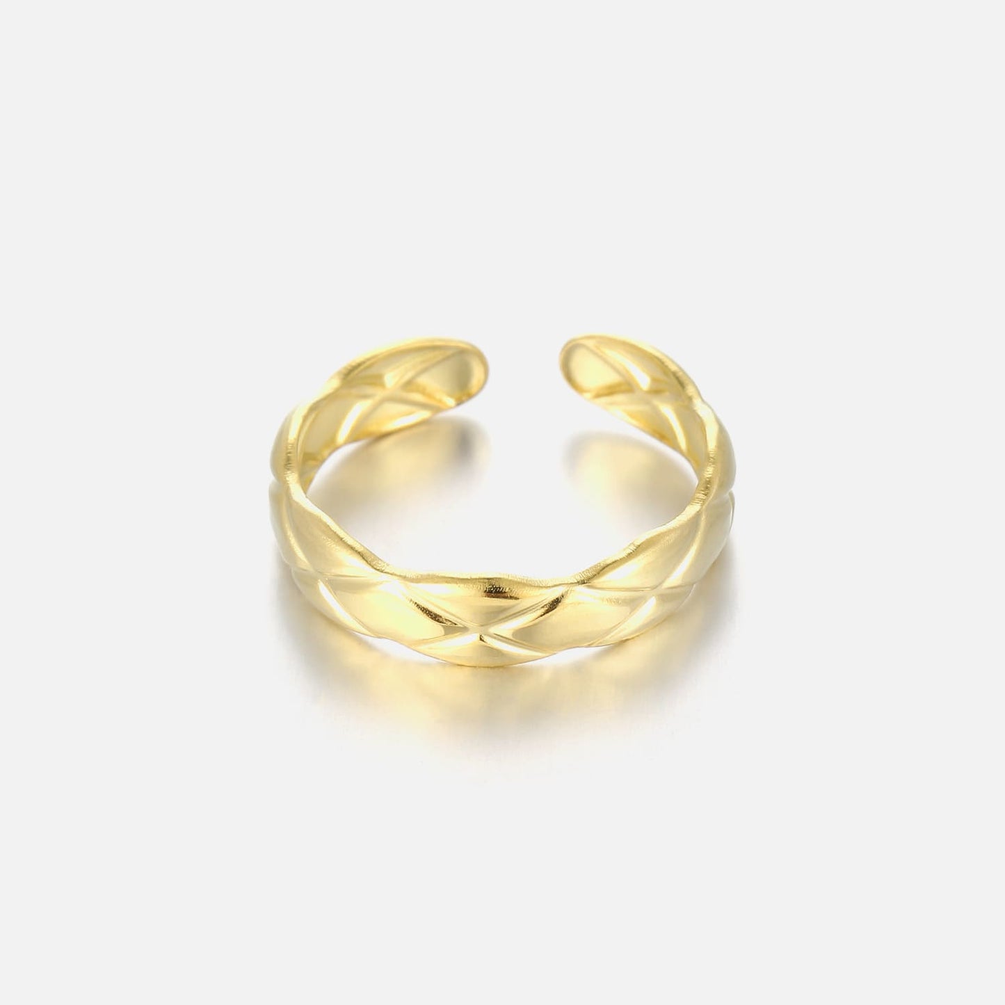 ''RUITJES" GOUDEN RING