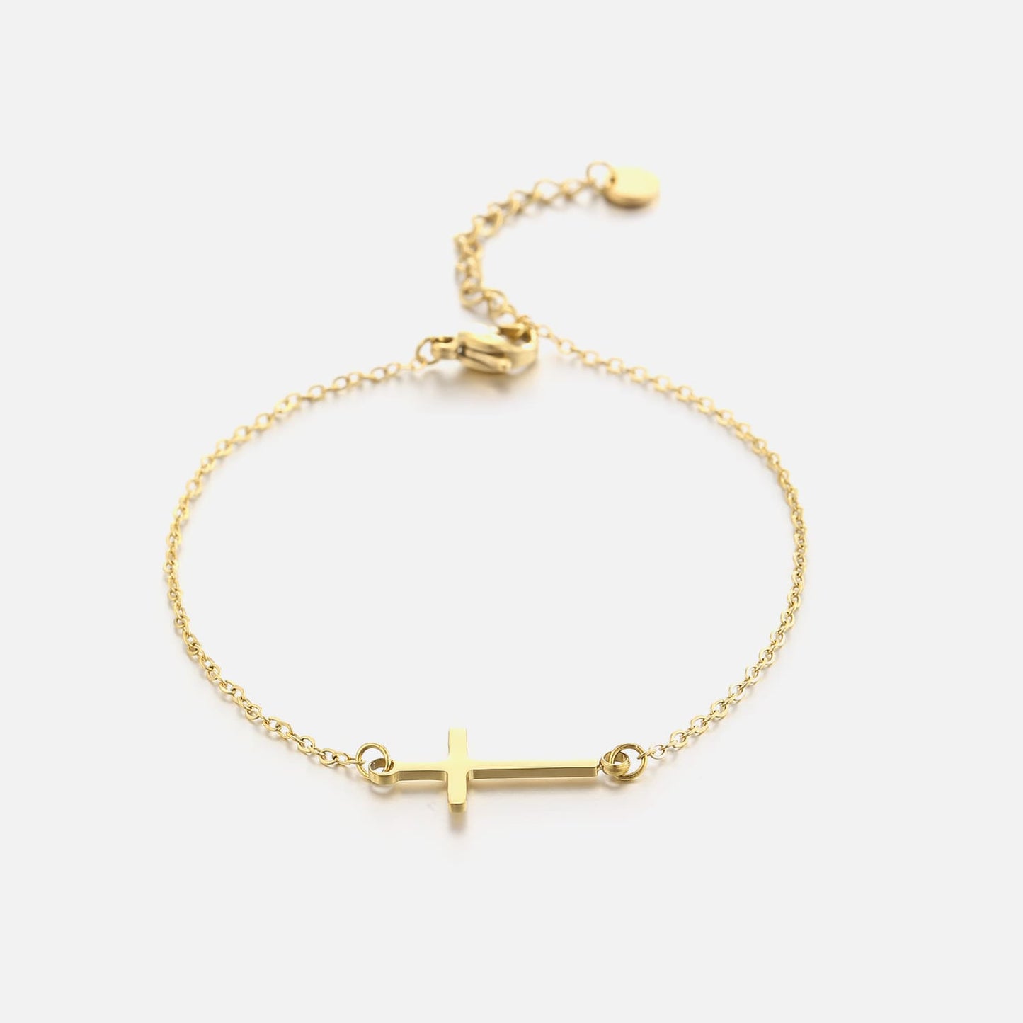 ''KRUISJE'' GOUDEN ARMBAND