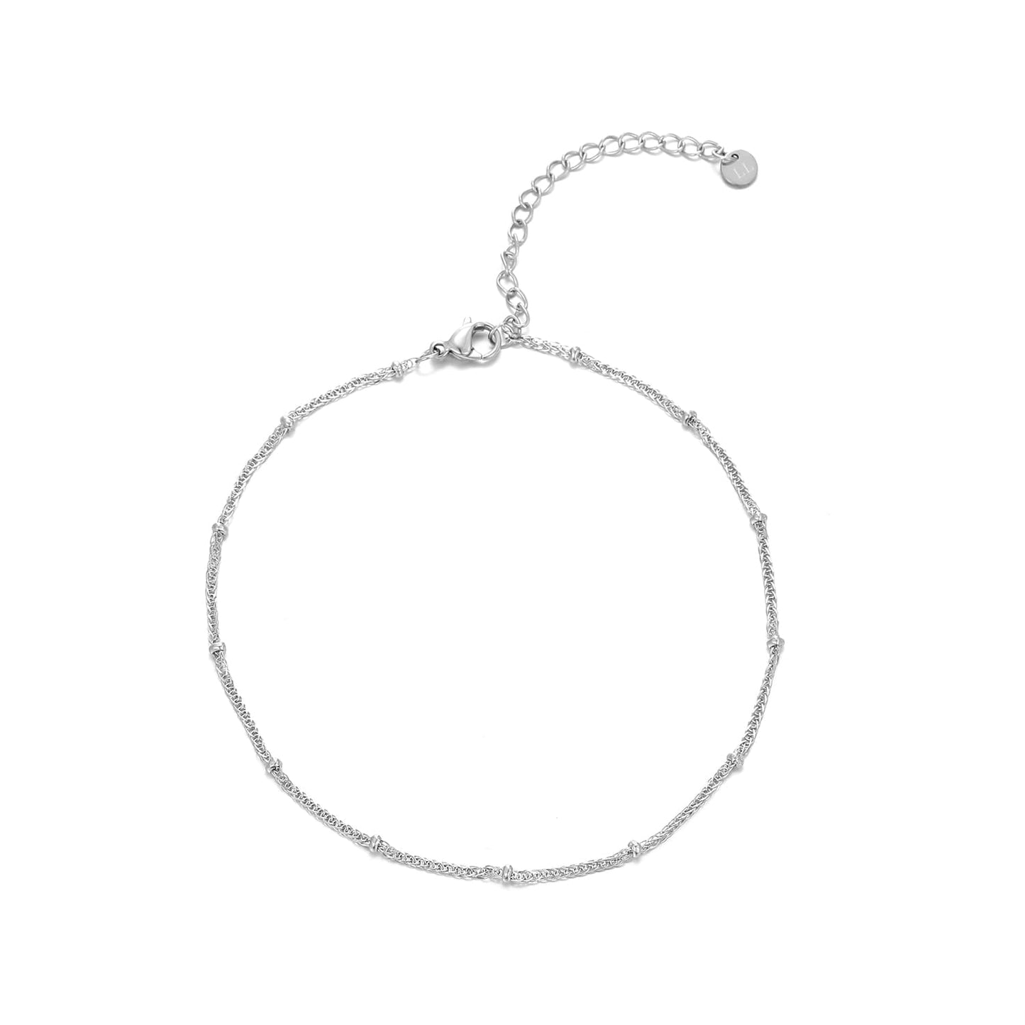 ''FANCY BOLLETJES'' ZILVEREN ARMBAND