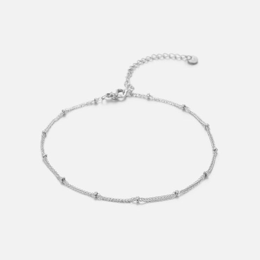 ''FANCY BOLLETJES'' ZILVEREN ARMBAND