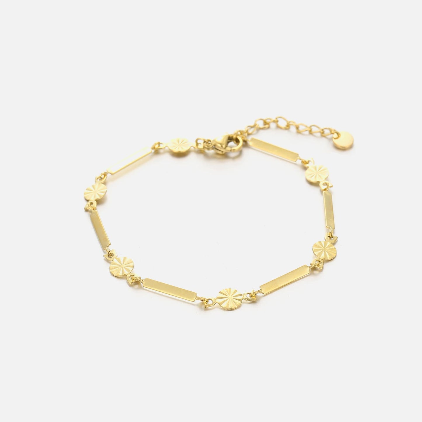 ''BLOCKCHAIN'' GOUDEN ARMBAND