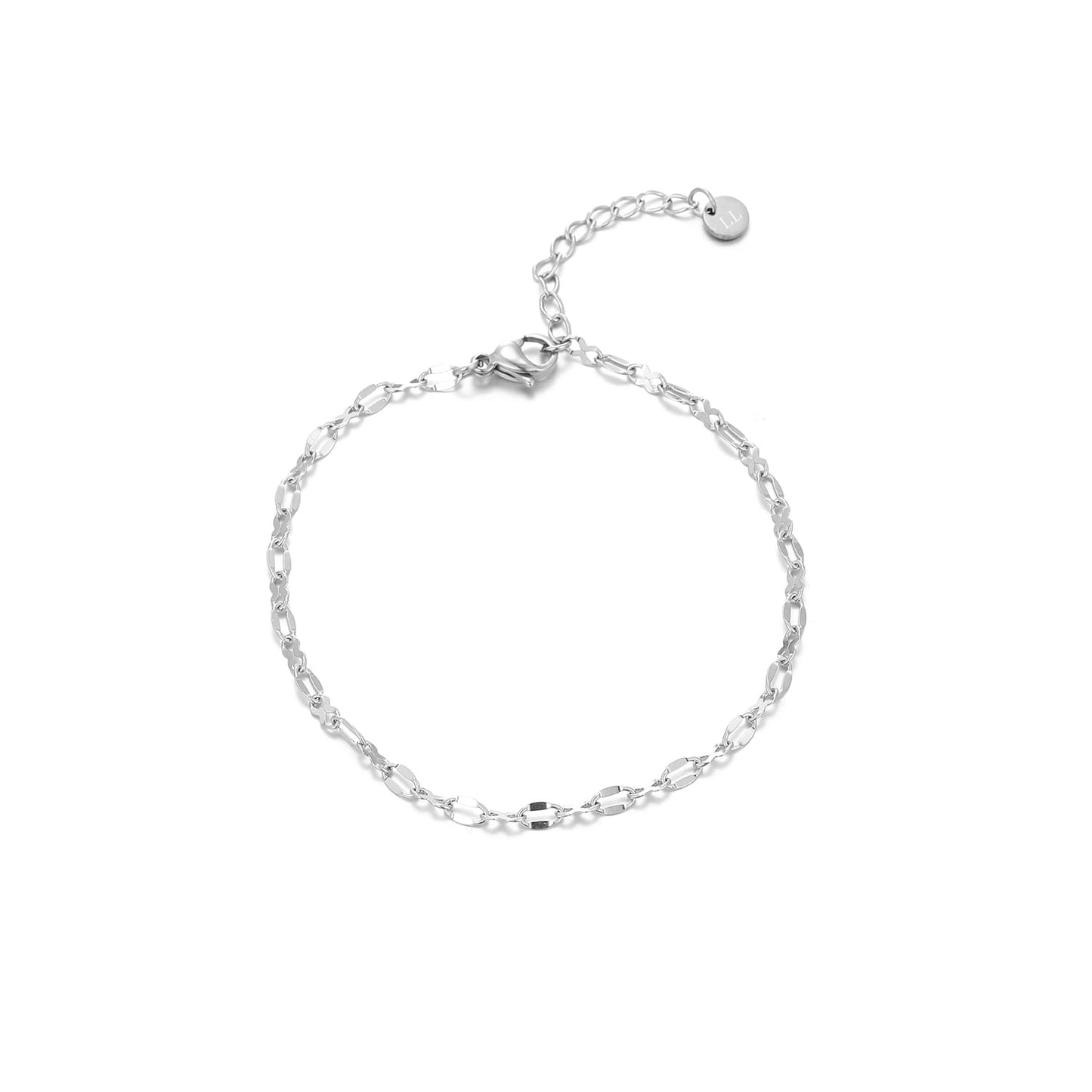 ''XOXO'' ZILVEREN ARMBAND