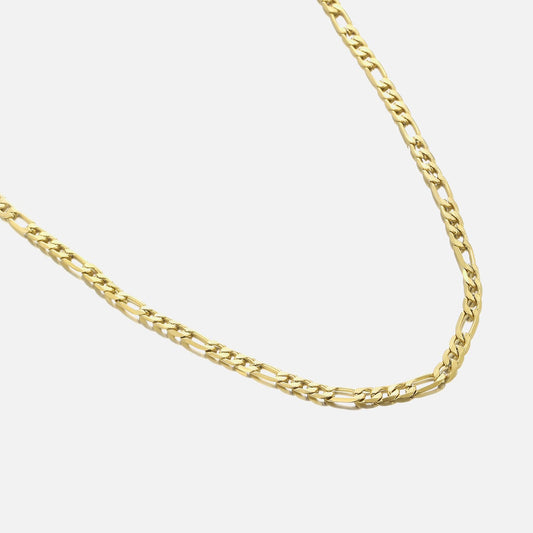 ''FANCY FIGARO " GOUDEN KETTING (4,5mm)