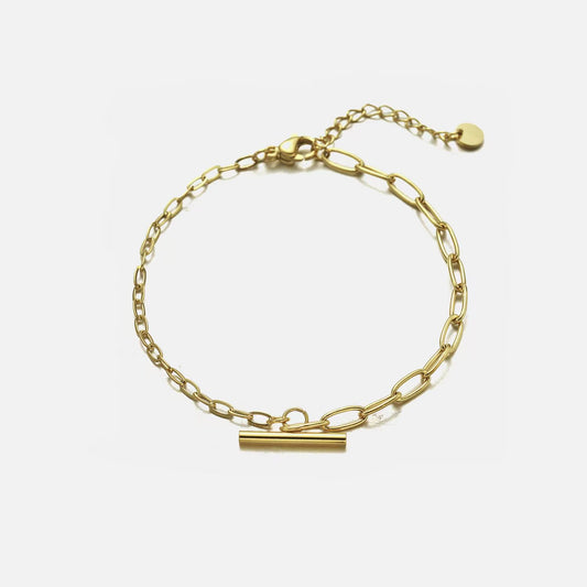 ''SCHAKELS'' GOUDEN ARMBAND