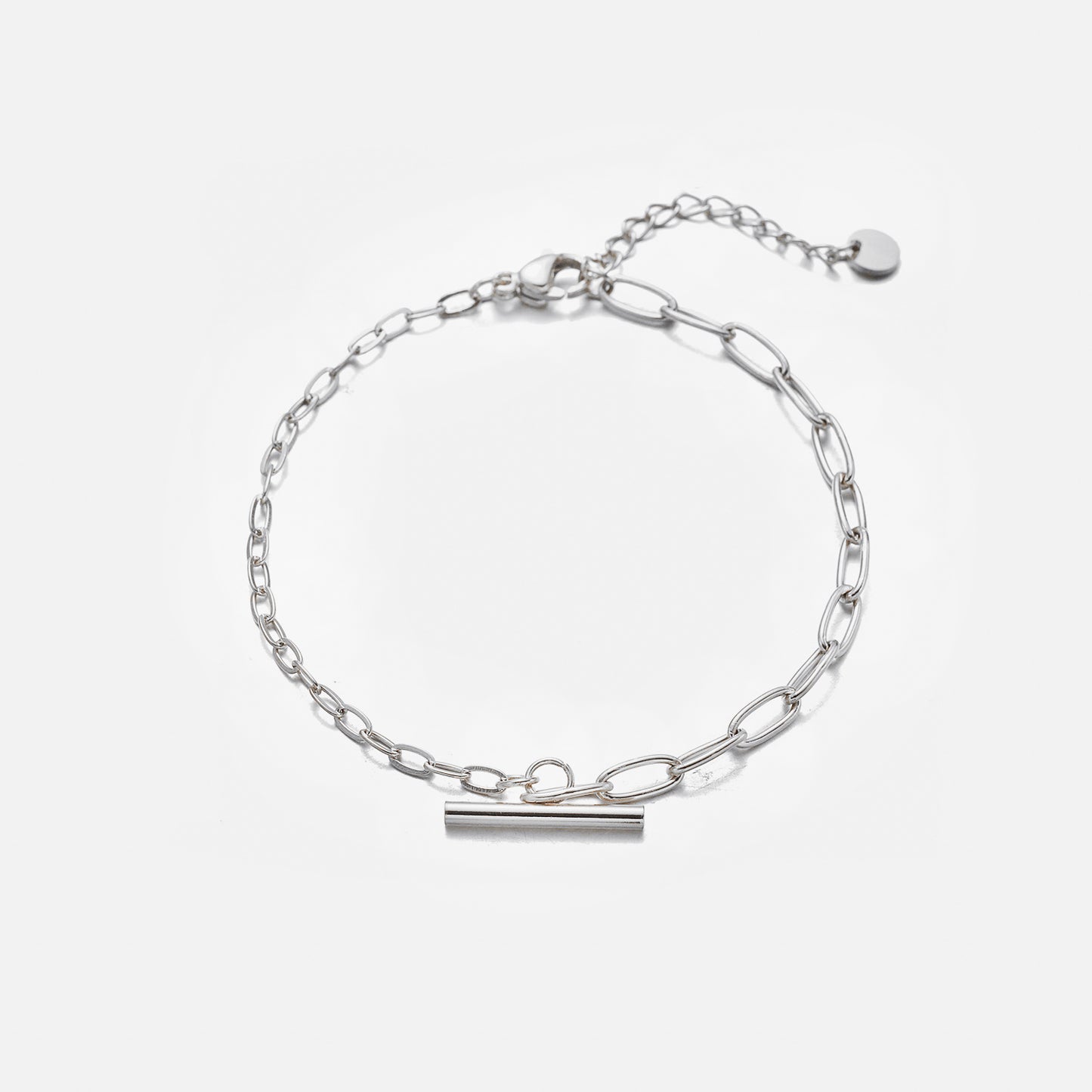 ''SCHAKELS'' ZILVEREN ARMBAND