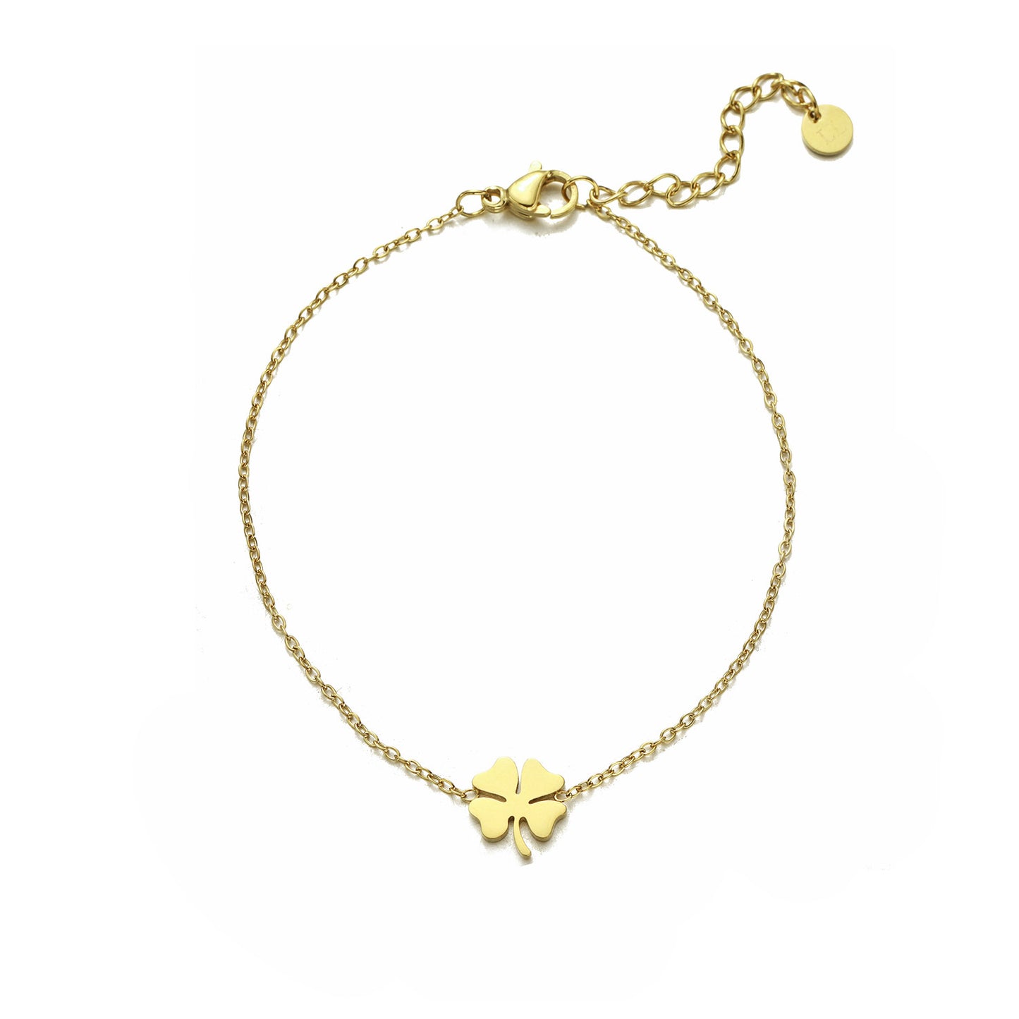 ''KLAVER" GOUDEN ARMBAND