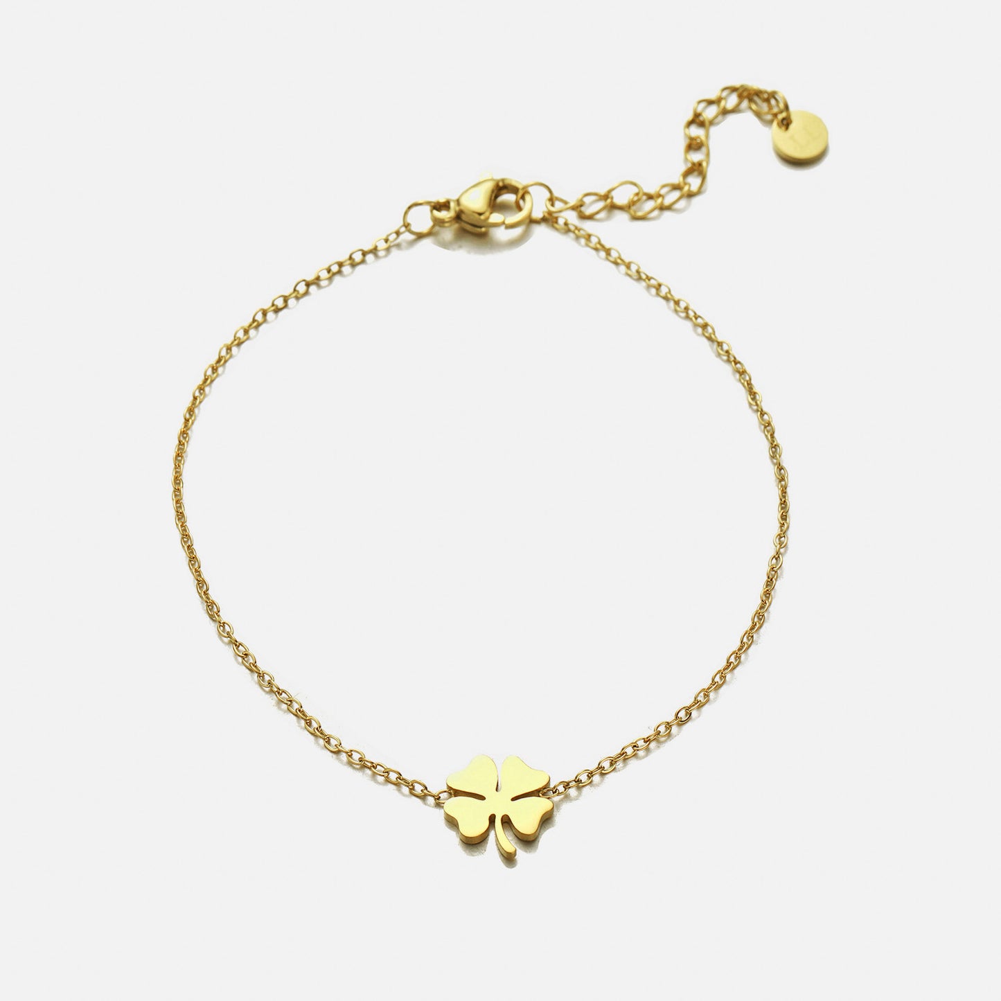 ''KLAVER" GOUDEN ARMBAND