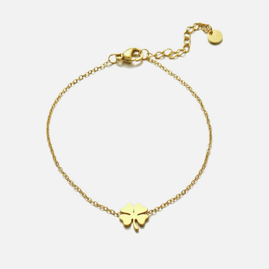 ''KLAVER" GOUDEN ARMBAND