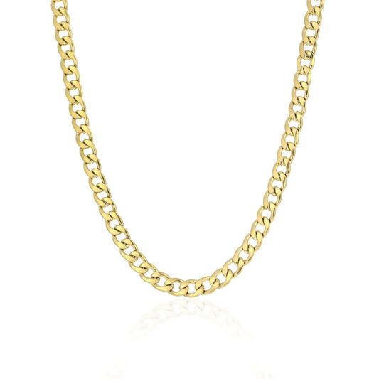 ''BASIC'' GOUDEN KETTING (MM)