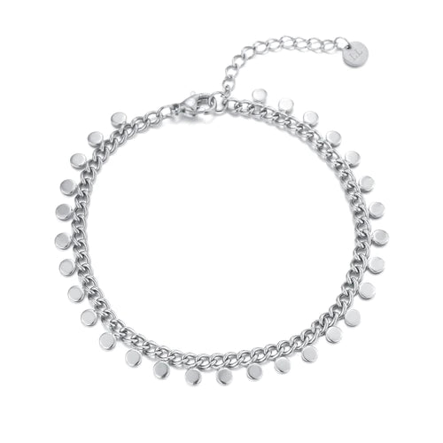 ''MUNTJES'' ZILVEREN ARMBAND