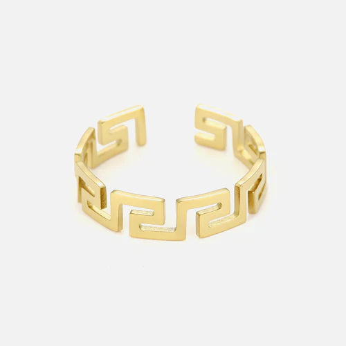 ''PATRONEN"' GOUDEN RING