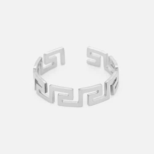 ''PATRONEN"' ZILVEREN RING